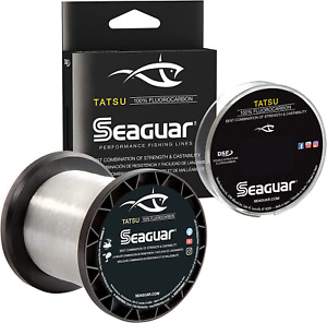 Seaguar Tatsu, Strong and Supple, Premium, 100% Fluorocarbon Performance Fishing