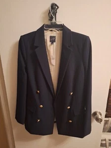 Gap Women Navy Blue Blazer Size 2 New With Tags - Picture 1 of 4
