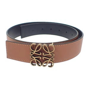 LOEWE  B821Z20X05 belt Brown/black Calfskin Women - Picture 1 of 10
