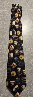 Corbata para hombre Museum Artifacts serie retro estilo "percusión" #1155 Foto 1 de 2