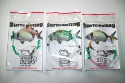 SURFCASTING 3TERMINALI INVISIBILI 2AMi PESCA IN MARE MORMORE ORATE - Immagine 1 di 2