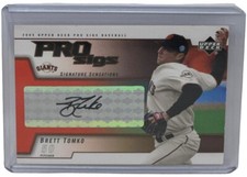 Brett Tomko 2005 Upper Deck Pro Sigs Signature Sensations Autograph Card #SS-BT
