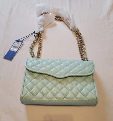 Bolso Bandolera Rebecca Minkoff Acolchado Mini Affair $195 Nuevo con Etiquetas Correa de Cadena  Foto 1 de 4