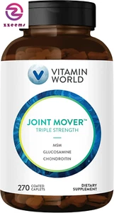 Triple Strength Joint Mover, Glucosamine Chondroitin with MSM Joint Support 270 - Picture 1 of 12