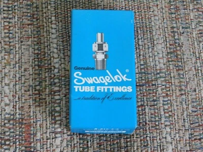 5 Brass Swagelok B-810-6-6 Tube Fittings, Reducing Union 1/2 in x 3/8 in Tube OD - Image 1 of 4