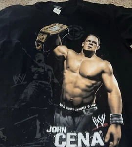 WWE Shirt YOUTH Large John Cena Official Wrestling Rap Grafik Design Chain Gang - Bild 1 von 3