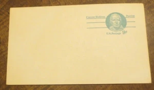 Vintage Caesar Rodney 9-Cent Prepaid Postcard Unused - Picture 1 of 2