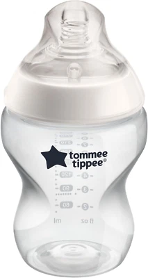 Tommee Tippee Closer to Nature Newborn Baby Bottle, Slow Flow Breast-Like Tea... - image 1 of 4