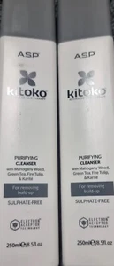 2 X Kitoko Advanced hair Therapy - Purifying Cleanser 250ml Brand New UK Stock