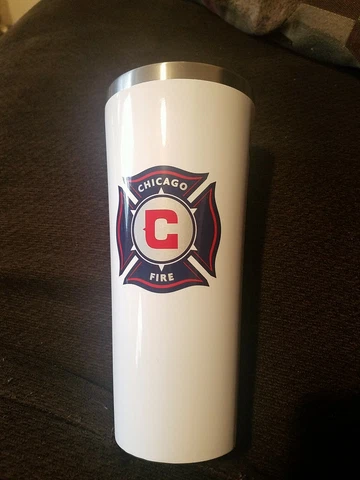 Corkcicle Tumbler 24 oz (New w/o lid) Chicago Fire M2124GW-Chi-BL Soccer MLS Cover