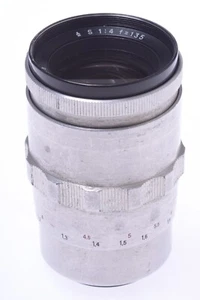 ✅ ZEISS JENA 135MM 4 1Q SONNAR PORTRAIT, TELEPHOTO M42, 42MM SCREW MOUNT LENS - Picture 1 of 7