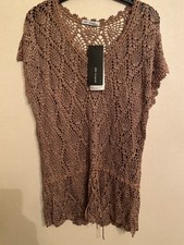 BNWT Ladies M&S Autograph Crocheted Top Size 22 RRP £35