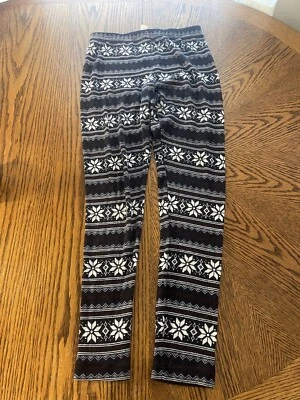 no boundaries juniors leggings 7-9 Rn63619 Snowflake Pattern - Image 1 of 4