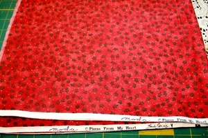 Pieces From My Heart Sandy Gervais for Moda 100% Cotton 50 Inches - Picture 1 of 1