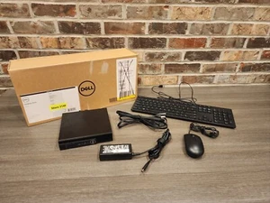 Dell OptiPlex 3070 Micro Intel Pentium GoldG5420T @3,20 GHz 4 GB Ram 500 GB Win 10 - Imagen 1 de 10