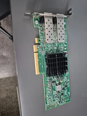 P26261-001 HPE BCM57412 10Gb 2-port SFP+ PCI-E - Low Profile bracket ONLY - Image 1 of 2