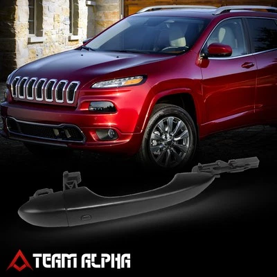 Manija de tracción de puerta exterior delantera derecha para Jeep Cherokee 2014-2017 con llave inteligente Foto 1 de 4