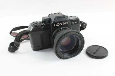 Contax 167MT fotocamera reflex pellicola funzionante con obiettivo Carl Zeiss Planar 50mm F/1.7 T* - Immagine 1 di 4