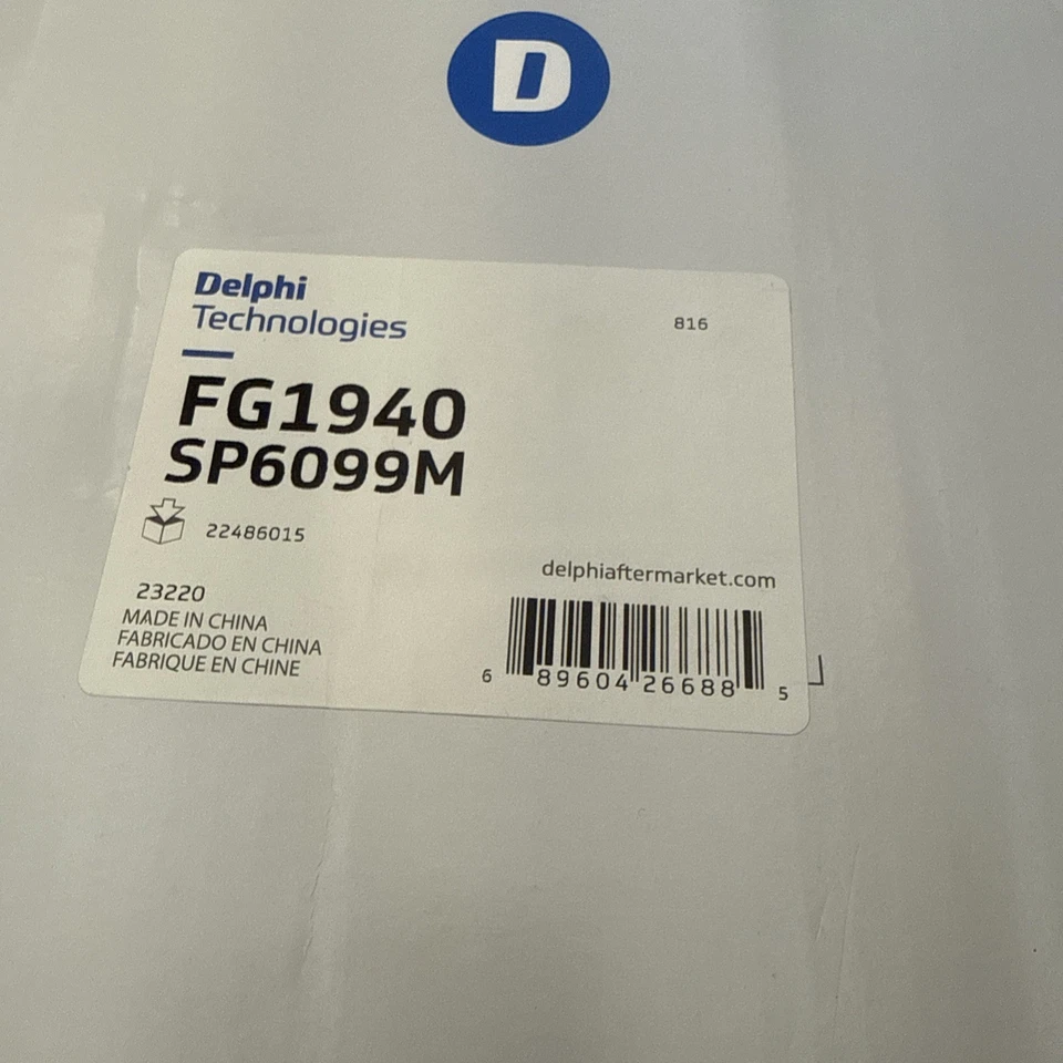 Conjunto de módulo de bomba de combustível Delphi FG1940 Cadillac CTS STS 2004 2005 2006 2007 - Imagem 1 de 4