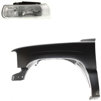 Kit guardabarros delantero izquierdo Chevrolet Silverado 1500 2000-2006 Tahoe CAPA 99-2002 Foto 1 de 4