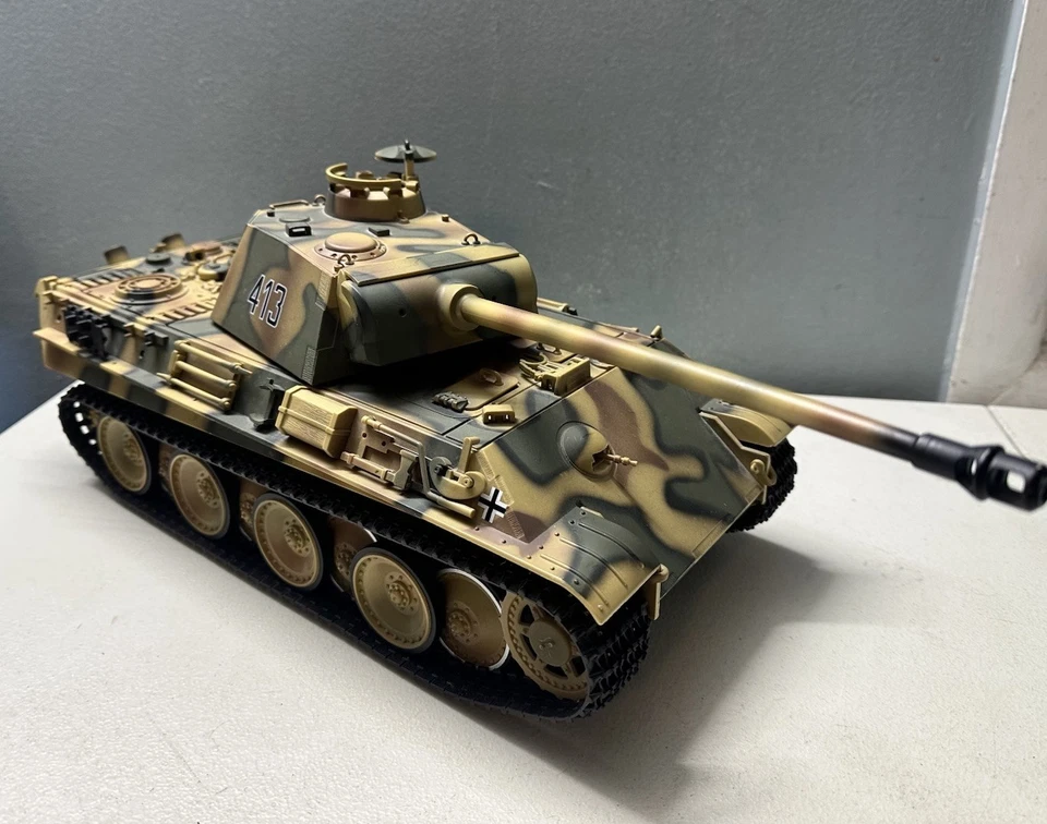 21st Century Toys Ultimate Soldier 1:18 German Panther Tank WWII Fast Shipping!! - Image 1 of 4