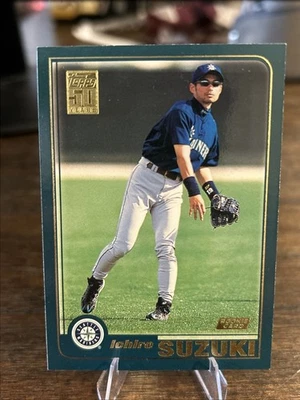 2001 Topps - Ichiro Suzuki #726 (RC) Rookie EX estado sin clasificar Marineros Salón de la fama Foto 1 de 2