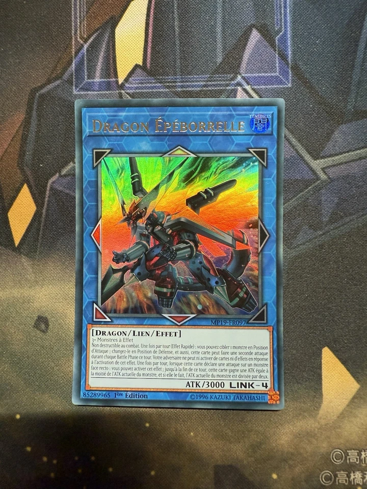 FRENCH YUGIOH Borrelsword Dragon MP19-EN097 Ultra Rare Nm - Image 1 of 1