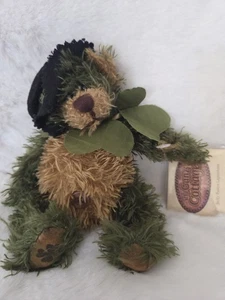 Vintage Ganz Cottage Belly Button Leprechaun Bear Plush Collectible Toy Jointed  - Picture 1 of 11
