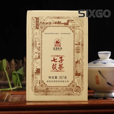 357g High-quality Shaanxi Fu Tea Dark Tea Brick Authentic Jingyang Qizifu Tea  - Image 1 of 4
