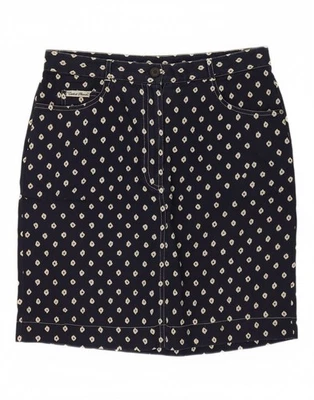 Falda de pana CONTE OF FLORENCE para mujer IT 46 grande W30 azul marino CI06 Foto 1 de 4