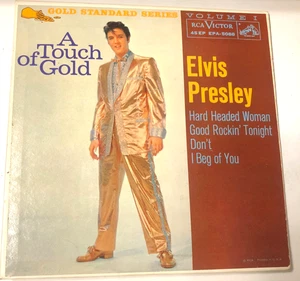 Elvis Presley 7" Record 45 EP & Picture Sleeve A Touch Of Gold Volume I EPA-5088 - Picture 1 of 5