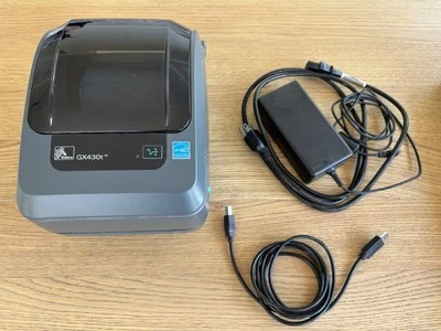 Zebra GX430t Thermal Transfer Label Printer - Image 1 of 3