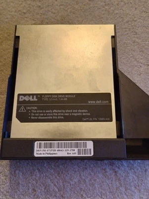 Dell Latitude C-Series Floppy Disk Drive Module 3.5 1.44-MB P/N 10RV-A00 - Image 1 of 4