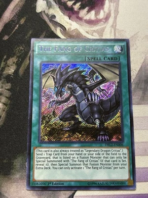 The Fang of Critias DRL2-EN006 Dragons of Legend 2 1st Edition - Image 1 of 2