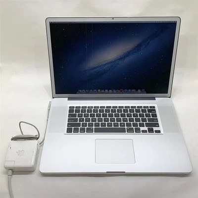Apple MacBook Pro 5,2 A1297 2009 Intel i7 620M 2.66GHZ 17" 4GB 128GB SSD OS 10.8 - Image 1 of 4