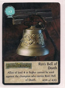 Spellfire 1994 2nd Edition UR Chase 409/420 Ren's Bell of Death M/NM - Picture 1 of 1