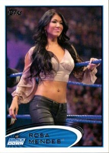 2012 Topps WWE Wrestling Card #70 Rosa Mendes 