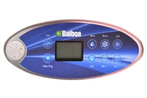 Panel de control superior Balboa VL802D - 8 botones 2p y aire - Imagen 1 de 1