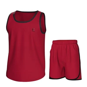 Essenclo Boys Clothing Set Athletic Shorts & Sleeveless Shirt Size 3-16 (2 Pcs) - Picture 1 of 176