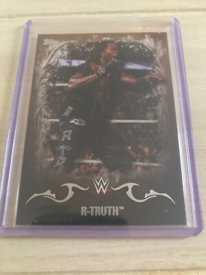 R-truth bronze card 2016 topps undisputed wwe wrestling #95/99 - Image 1 of 4