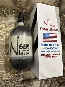 Ninja Lite Carbon Fiber Air Tank - 68/4500 w/ UL Regulator - Grey Ghost - Picture 1 of 8