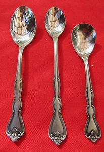 Cucchiaini zucchero tè freddo cena modello Sylvia come nuovi di Noritake NTK acciaio inox - Foto 1 di 33