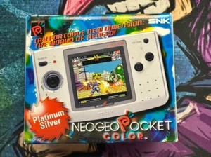 Console Neo Geo Pocket Color Platinum Silver unused PAL - Foto 1 di 3