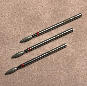 Nagel Bohrkrone Diamant rot feine Flamme 2,5 mm Nagelhaut Maniküre 1 Stück - Bild 1 von 3