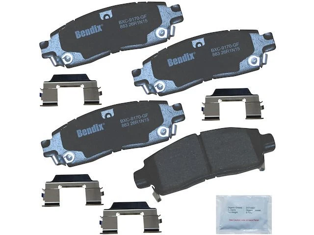 Juego de pastillas de freno traseras Bendix 87978ZYPQ 2004 para Chevrolet Trailblazer EXT 2002-2006 Foto 1 de 2