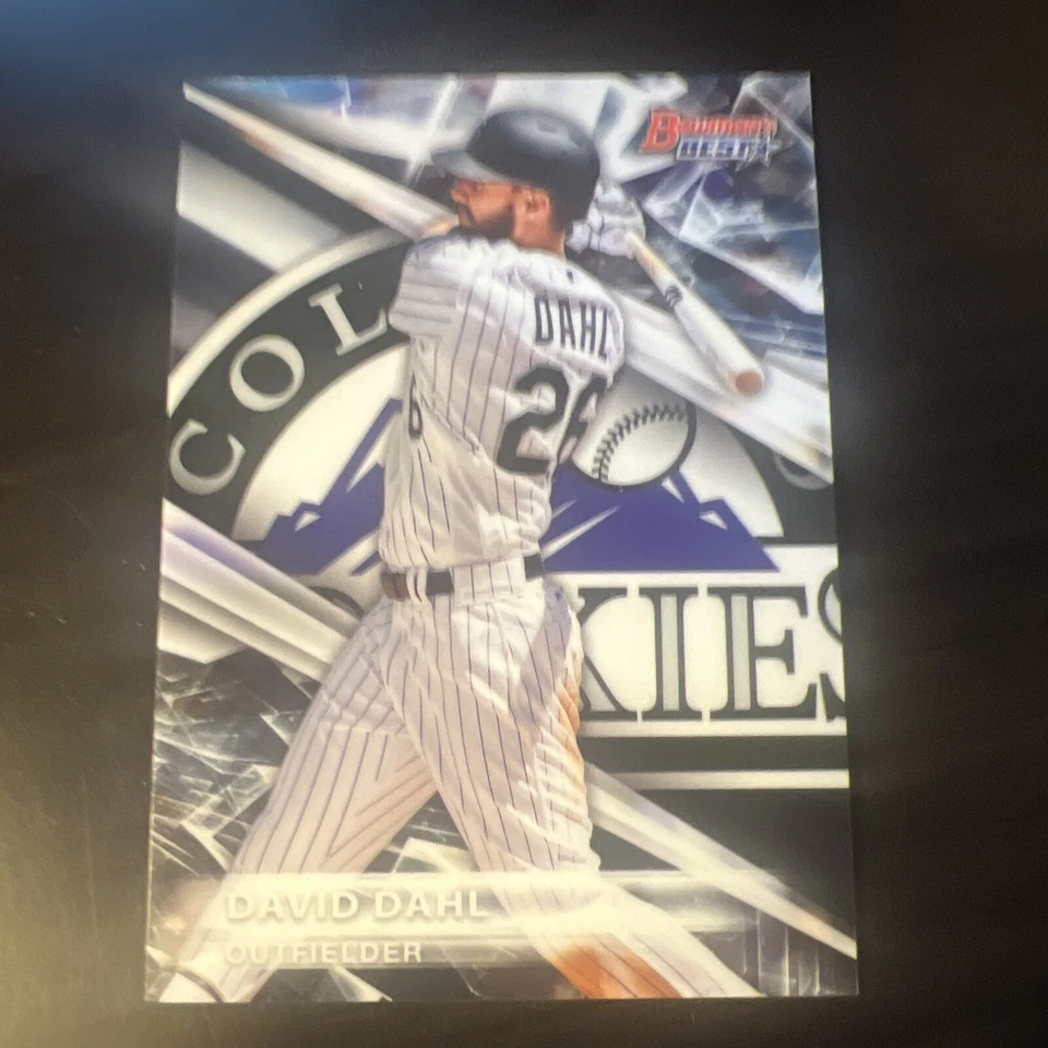 David Dahl RC 2016 Bowman’s Best Rookie - Image 1 of 1