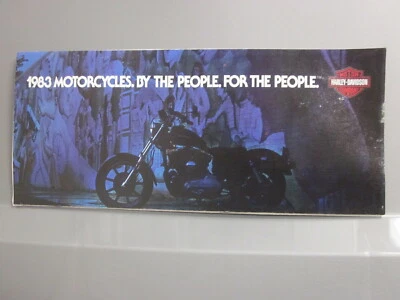 Harley Davison Brochure XLX61 XLH XLS FLT FLH/T FXR FXE FXSB FXRS/WG - Image 1 of 4