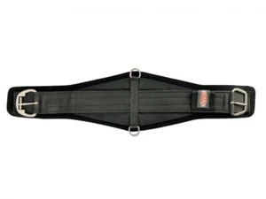 CORREA DE NEOPRENO ESTILO CUERDA Showman Negro con diseño de palo y cáscara 28 30 32 34 36 - Imagen 1 de 4