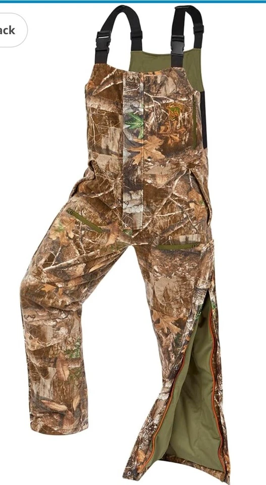 ArcticShield Heat Echo Sherpa Bib, Realtree Edge, 2X-Large - Image 1 of 4