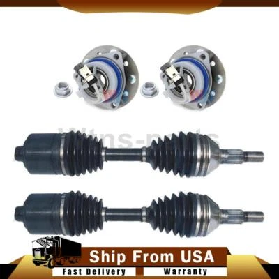 FITS 1997-1999 OLDSMOBILE CUTLASS 4X CV AXLE & WHEEL BEARING KIT TRAKMOTIVE WJB - Image 1 of 4